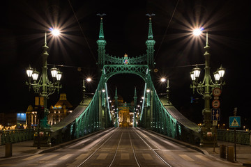 Fototapeta na wymiar Pont de la liberté (Szabadság híd)