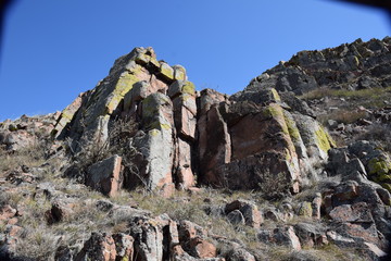 Near the Uybat river.Khakassia.