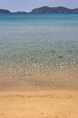 Beautiful beach with turquoise water