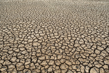 Desert heat dirt clay global warming texture pattern top view