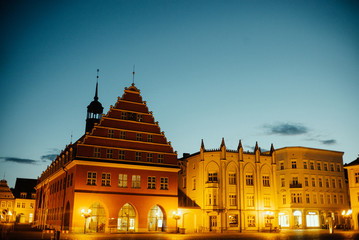 Nachts in Greifswald
