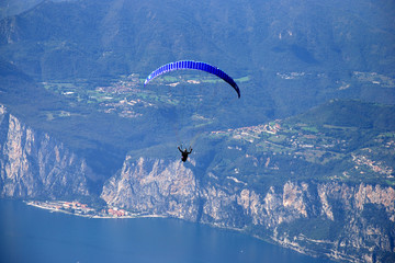 Paragliding am Gardasee