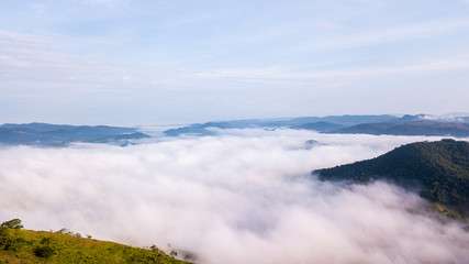 mountain, nature, landscape, scenic, aerial