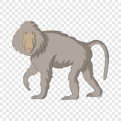 Baboons icon. Cartoon illustration of baboons vector icon for web