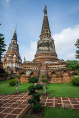 Fototapeta na wymiar thailand, buddhism, temple, landscape, trip, backpaking 