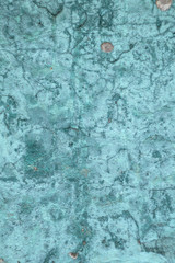 bright textured concrete wall turquoise