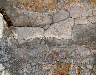 Cracked Concrete Render
