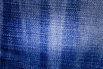 Blue Jeans texture background.