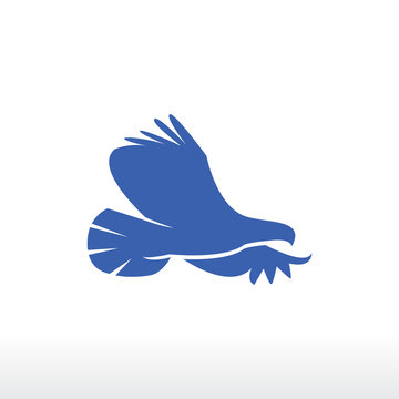 flying eagle logo design concept