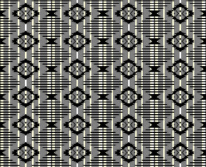 Naklejka premium Seamless tribal pattern.Able to repeat for textile printing