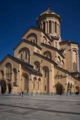 tiflis landmark Tsminda Sameba Cathedral