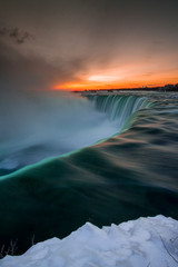 Winter Wonderland at the Niagara Falls