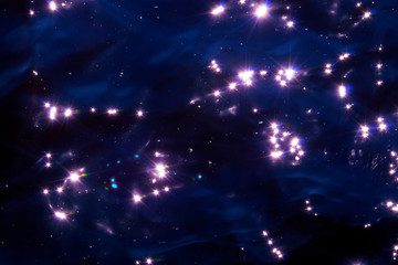 abstract background with stars
