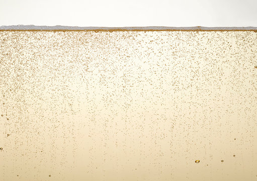 Champagne gold bubbles