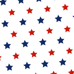 star with united states colors pattern
