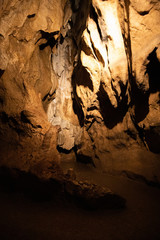 Dripstones at the hermanns Caves in lower austria