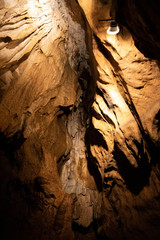 Dripstones at the hermanns Caves in lower austria