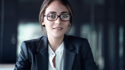 Portrait of businesswoman in the office