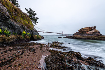 Sunrise from Kirby Cove Beach
