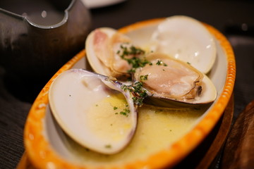 はまぐりの洋風酒蒸し(2)