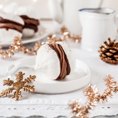 Huge Meringue Kisses