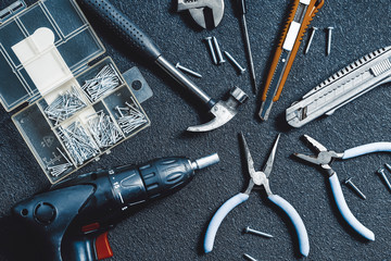 Fototapeta premium DIY道具