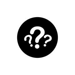 Question Mark Icon Vector Illustration - Vector