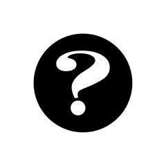 Question Mark Icon Vector Illustration - Vector