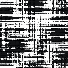 Grunge is black and white. Abstract seamless vector texture. Old worn surface in scratches.
