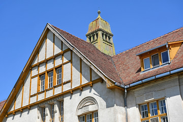 Building of the medical clinic in Debrecen city