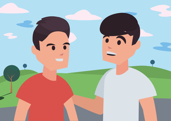 Obraz premium back to school flat design