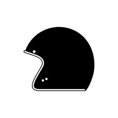 motorcycle helmet icon vector illustration - vector