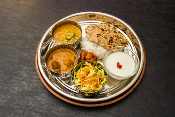 スパイシーなカレーライス　Curry and rice
