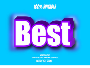 editable font, font effect style