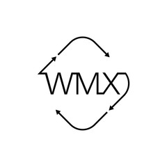 Initial Letter WMX Design Logo Template