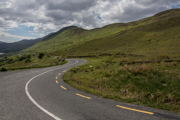Straße in Galway - Irland