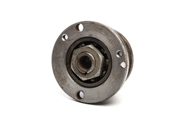 Various car parts and accessories, isolated on white background - Image