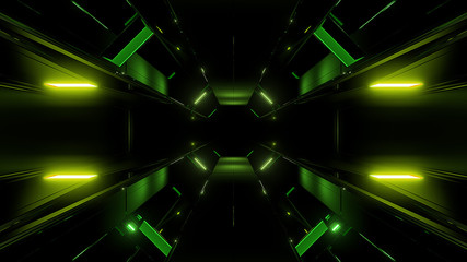 futuristic dark scifi background wallpaper background 3d render