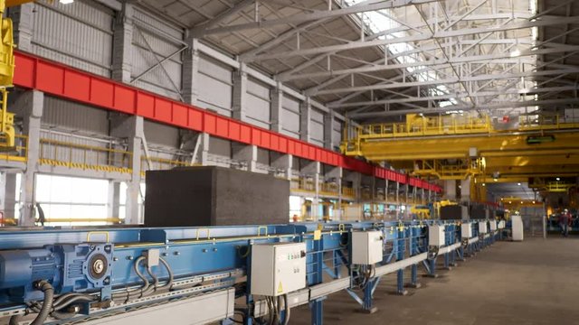 Aluminum plant. Automatic line for the production of anode paste and high-quality anodes for aluminum electrolysis cells. Safe environmental high-tech processes. Modern smelter