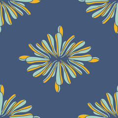 Vector vintage floral seamless pattern print. Great for subtle, botanical, modern backgrounds, fabric, scrapbooking, packaging, invitations, wallpaper, wrapping paper.