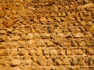 Salamis Ancient City ruins. East coast of Cyprus island