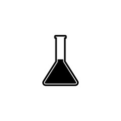 Flask Erlenmeyer Lab Icon Vector illustration - vector