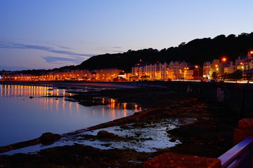 Fototapeta premium sunset at lake