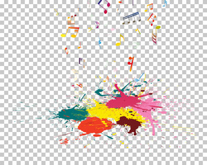 Obraz premium Musical grunge background