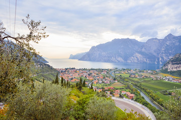Fototapeta na wymiar Lago di Garda, Lake Garda, Italy