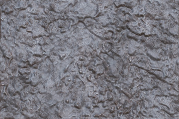 3D rendering- copper metal destroyed. Background bronze