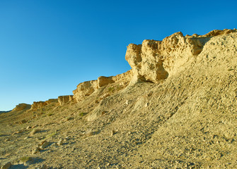 Plateau near the lake Khyargas Nuur