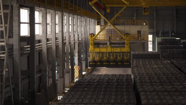 Aluminum plant. Automatic line for the production of anode paste and high-quality anodes for aluminum electrolysis cells. Safe environmental high-tech processes. Modern smelter