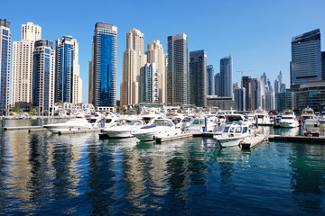 Plakat Dubai cityscape at daylight