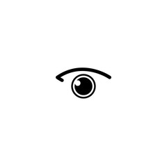 Obraz premium eye icon template vector illustration - vector